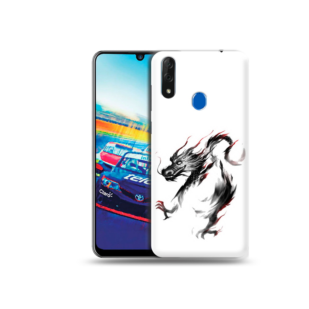 

Чехол MyPads Tocco для ZTE Blade V10 черный дракон (PT136503.455.690), Прозрачный, Tocco