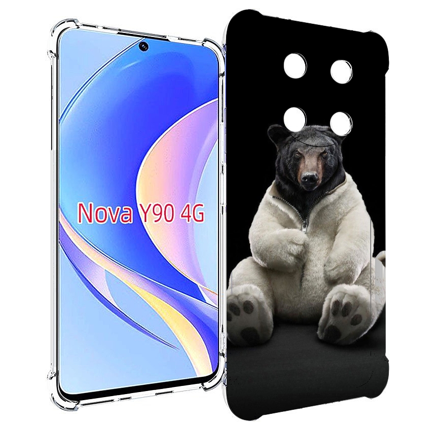 

Чехол MyPads Медведь-бурый-белый для Huawei Nova Y90 (CTR-LX1) / Enjoy 50 Pro, Tocco
