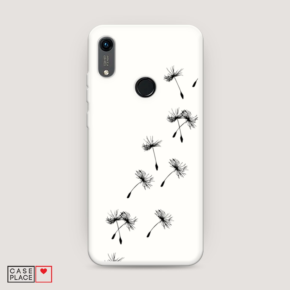 

Чехол Awog на Huawei Y6 2019/Honor 8a/8a Pro/Y6s "Летящие одуванчики", Разноцветный, 68757-1