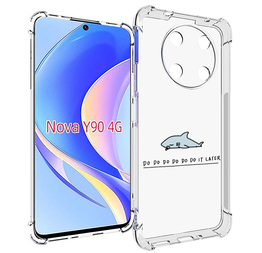 

Чехол MyPads Мини-акула для Huawei Nova Y90 (CTR-LX1) / Enjoy 50 Pro, Tocco