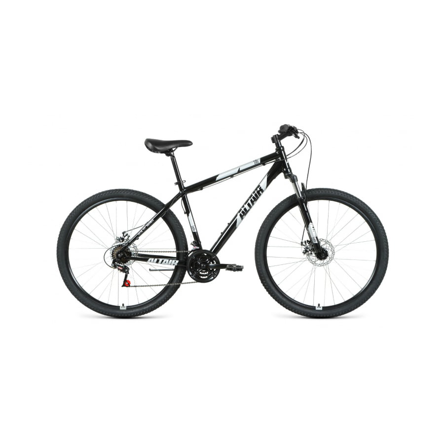 фото Велосипед 29" altair al 29 d 21 скорость черный/серебро 20-21 год 19" rbkt1m69q007