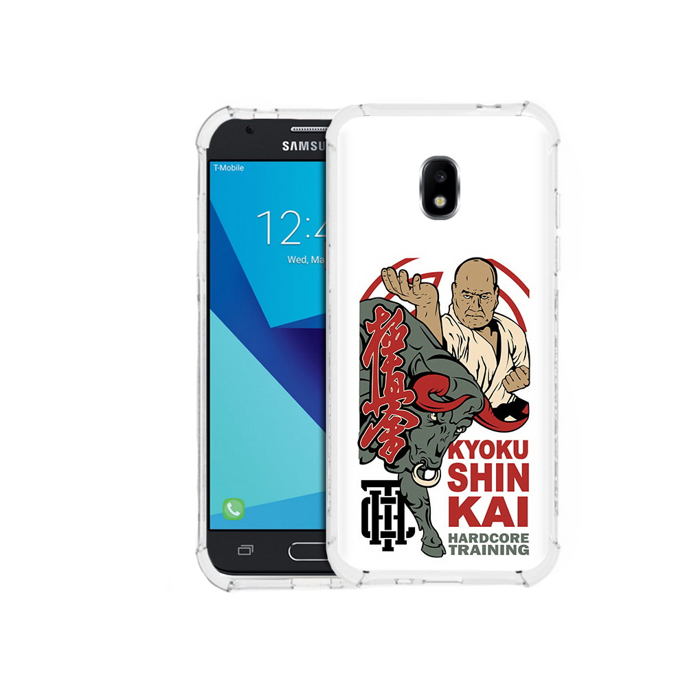 

Чехол MyPads Tocco для Samsung Galaxy J3 (2017) единоборства рисунок (PT74067.575.343), Прозрачный, Tocco