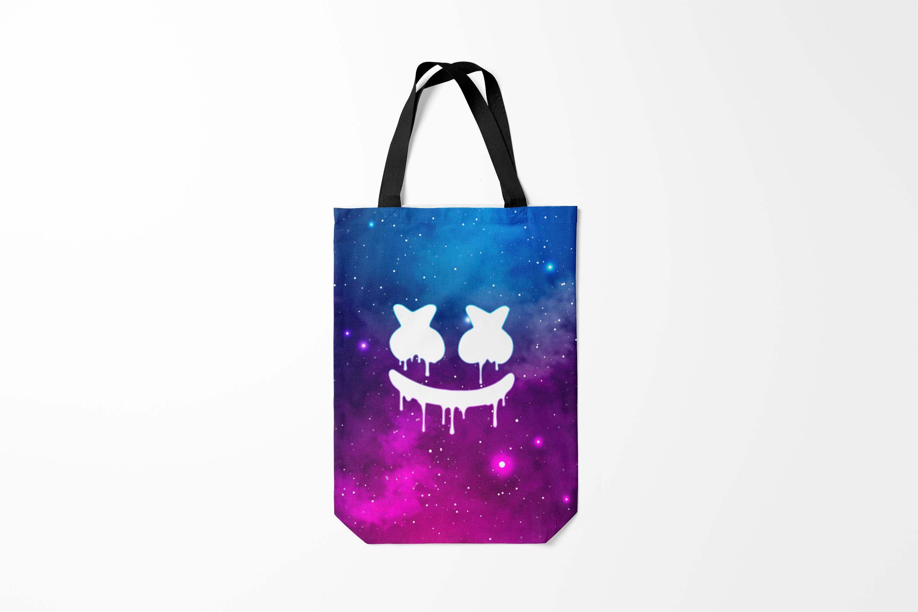 

Сумка шoппер унисекс Burnettie Marshmello White, белый, Marshmello White