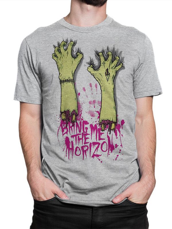 

Футболка мужская DreamShirts Studio Bring Me the Horizon - BMTH BRI-51112-2 серая 2XL, Серый, Bring Me the Horizon - BMTH BRI-51112-2