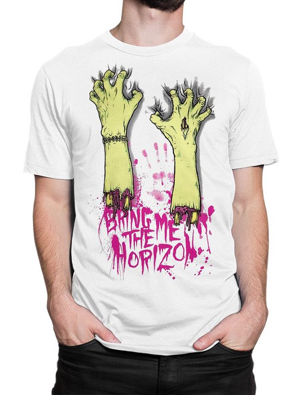 Футболка мужская DreamShirts Studio Bring Me the Horizon - BMTH BRI-51112-2 белая L