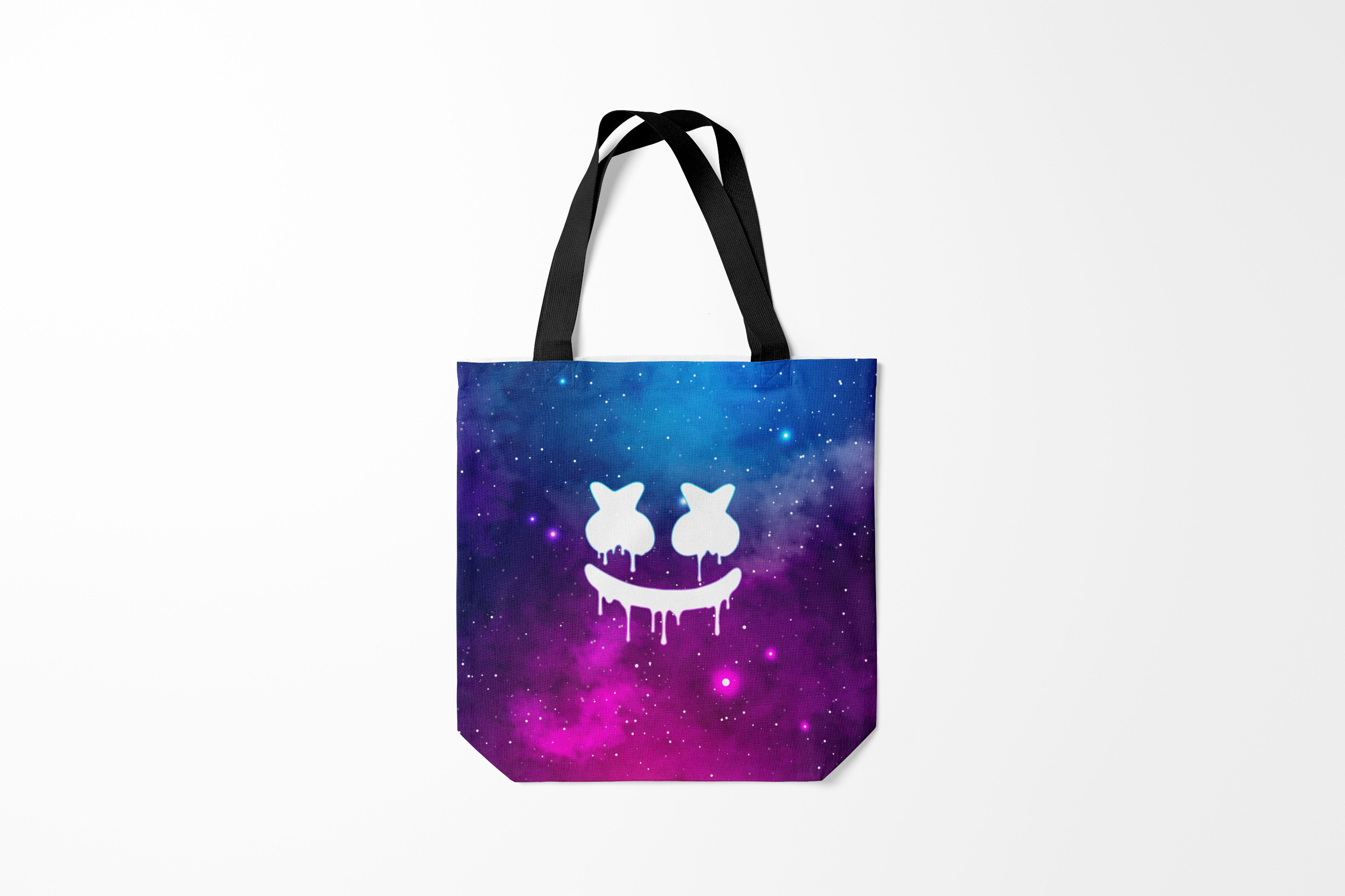 

Сумка шoппер унисекс Burnettie Marshmello White, белый, Marshmello White