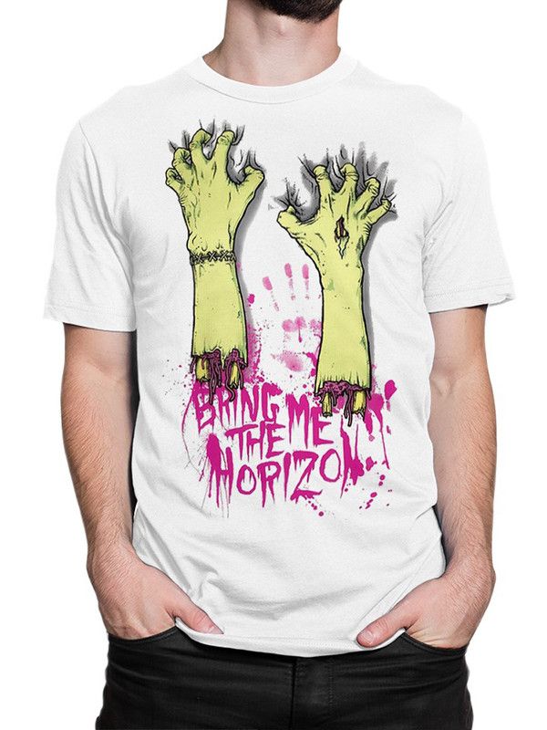 

Футболка мужская DreamShirts Studio Bring Me the Horizon - BMTH BRI-51112-2 белая S, Белый, Bring Me the Horizon - BMTH BRI-51112-2