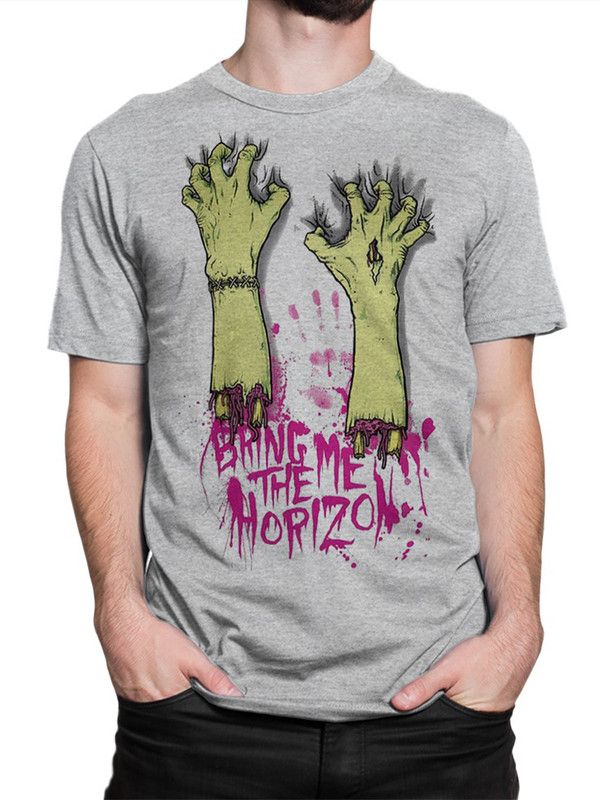 

Футболка мужская DreamShirts Studio Bring Me the Horizon - BMTH BRI-51112-2 серая XS, Серый, Bring Me the Horizon - BMTH BRI-51112-2