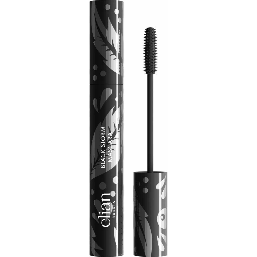 Тушь для ресниц подкручивающая Elian Russia Black Storm Mascara