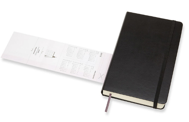 

Ежедневник Moleskine "Academic Large", черный, 592 страницы, 130х210 мм