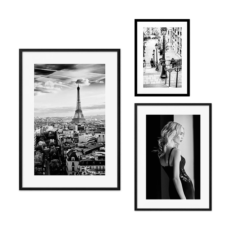 фото Набор постеров коллаж fashion №60 80х80 см дом корлеоне