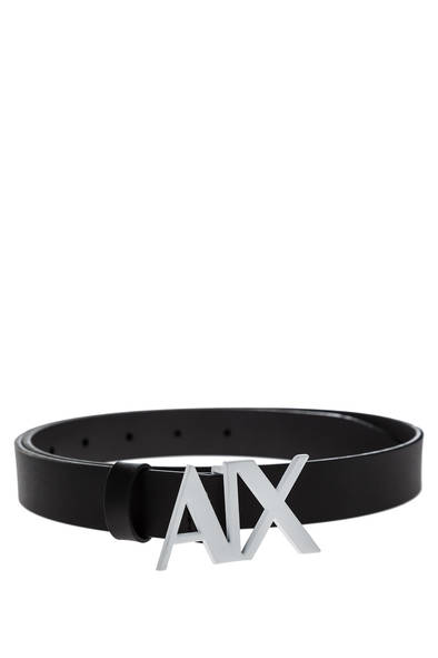 

Ремень женский Armani Exchange 941103 9A084 00121 черный, 941103 9A084 00121