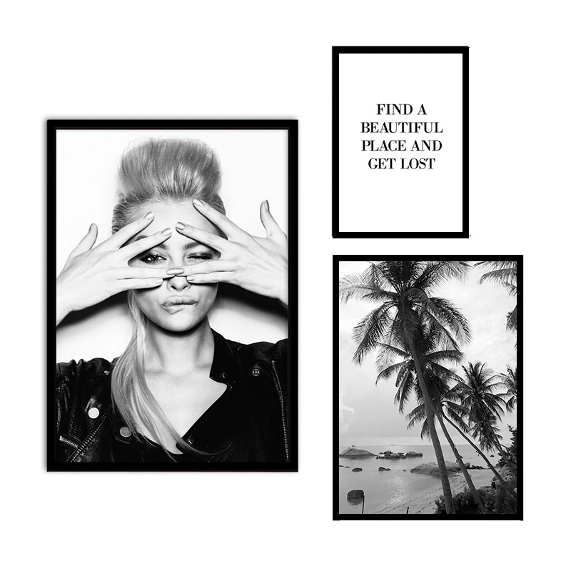 фото Набор постеров коллаж fashion №80 80х80 см дом корлеоне