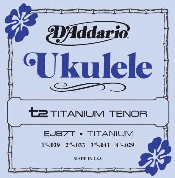 

Струны для укулеле тенор D'ADDARIO EJ87 T