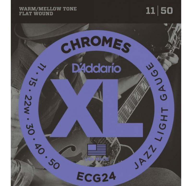 фото Струны для электрогитары d'addario ecg24