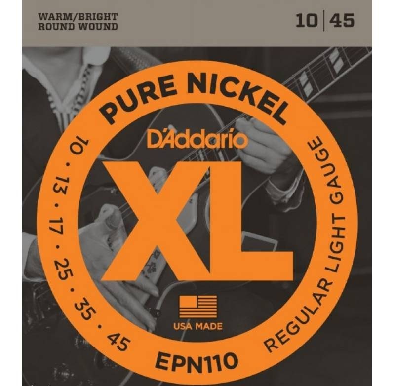 фото Струны для электрогитары d'addario epn110