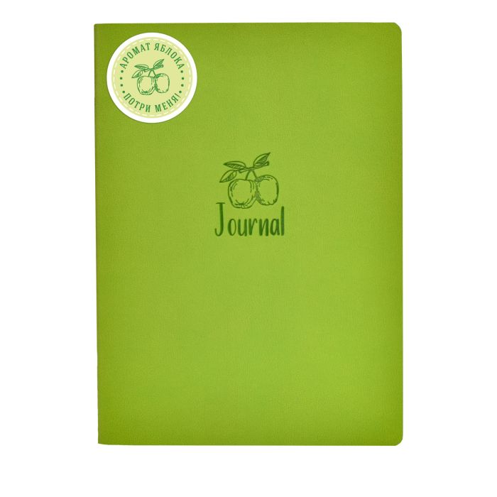 

Записная книжка АРОМА, А5+, 52903/ 15 ШАГРЕНЬ ЗЕЛЁНЫЙ ЯБЛОКО Феникс+