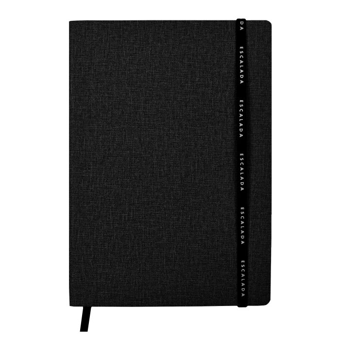

Записная книжка, А5+, 53092/ 15 ЛЁН ЧЁРНЫЙ Феникс+