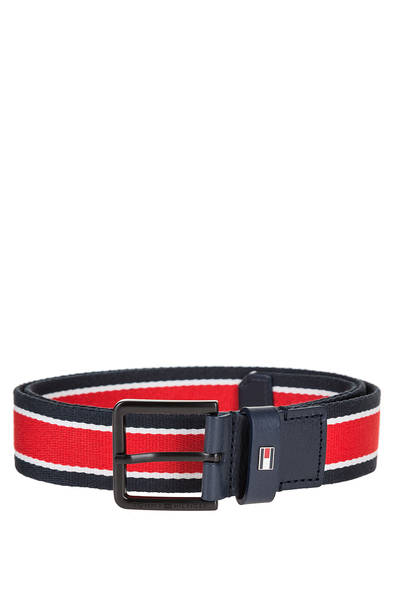 

Ремень мужской Tommy Hilfiger AM0AM05643 0GY разноцветный 90, AM0AM05643 0GY