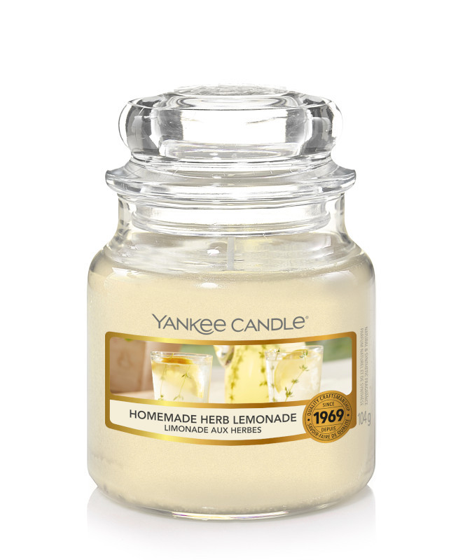 фото Свеча ароматическая yankee candle homemade herb limonade домашний лимонад 25-40 ч