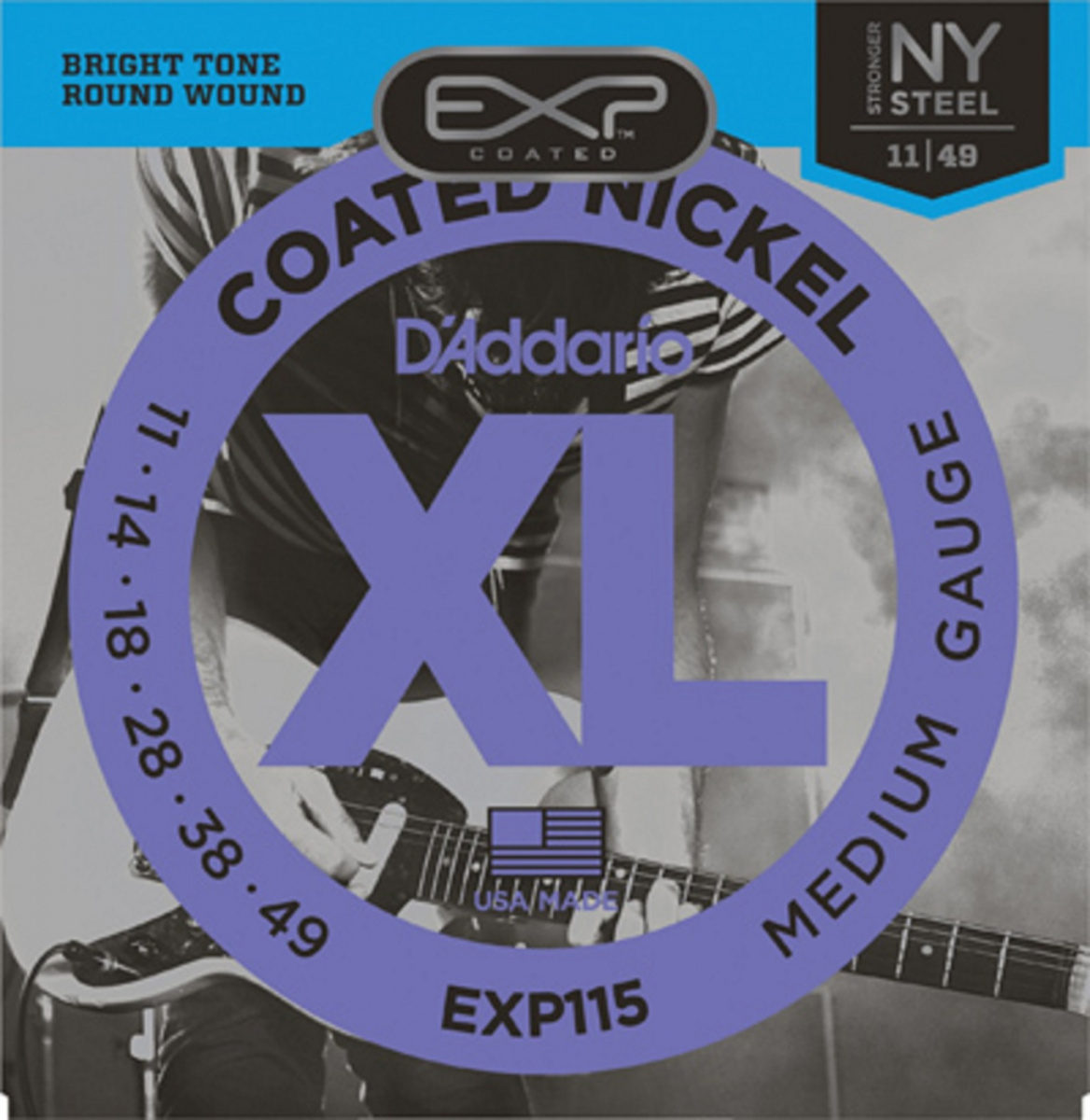 

Струны для электрогитары D'ADDARIO EXP115