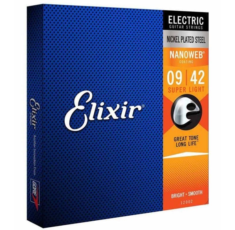 фото Струны для электрогитары elixir 12002