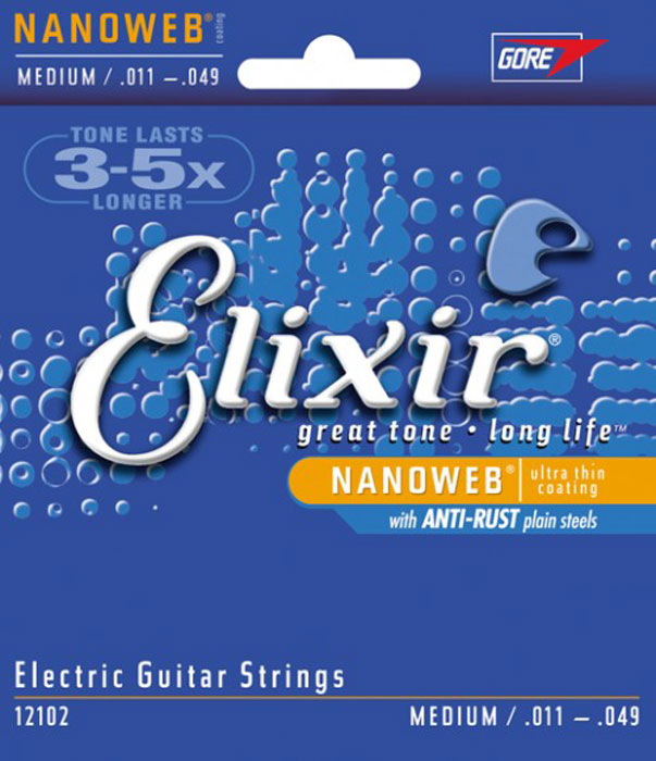 фото Струны для электрогитары elixir 12102
