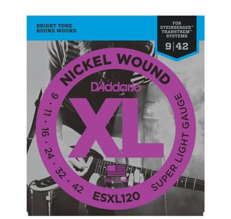 фото Струны для электрогитары headless d'addario esxl120