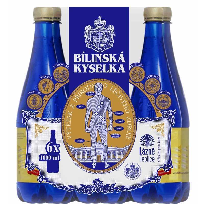 

Вода минеральная Билинска Киселка, 1л (упаковка 6шт)