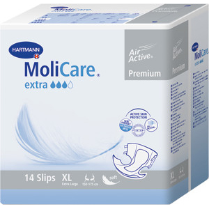 фото Подгузники для взрослых hartmann molicare premium extra soft xl, 14 шт.