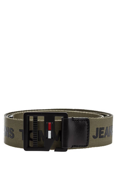

Ремень мужской Tommy Jeans AM0AM05963 MRV хаки 120, AM0AM05963 MRV