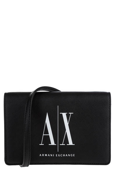 

Сумка кросс-боди женская Armani Exchange 942142, черный, 942142