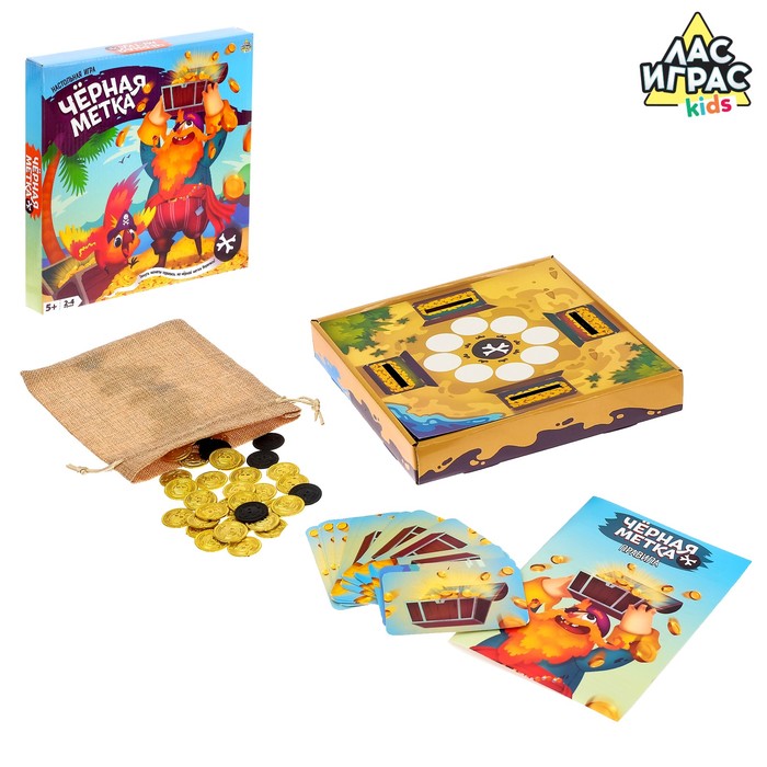 

Настольная игра ЛАС ИГРАС Черная метка