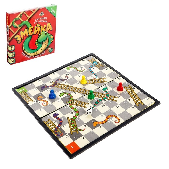 фото Настольная игра-бродилка лас играс змейка