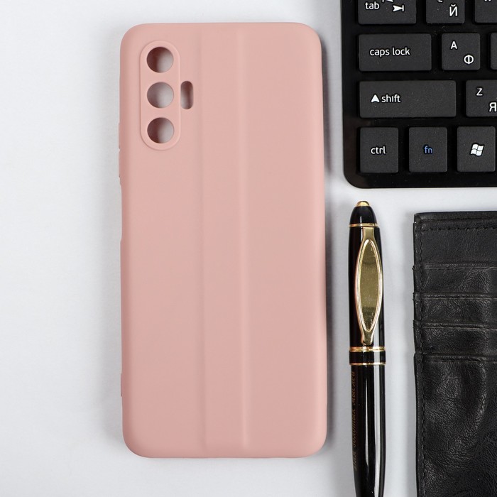 

Чехол Red Line Ultimate для Tecno Pova 3, силиконовый, темно-розовый, Ultimate