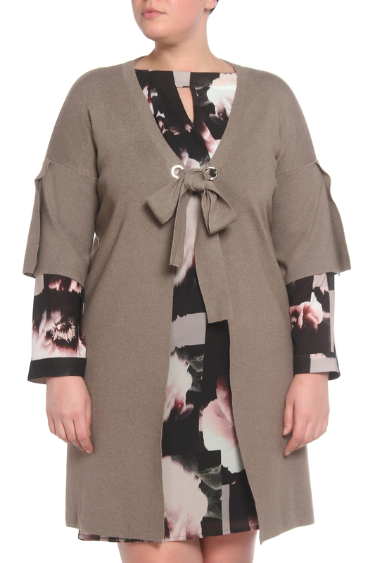 

Кардиган женский Beauty Women BW105_1 бежевый L-XL, BW105_1
