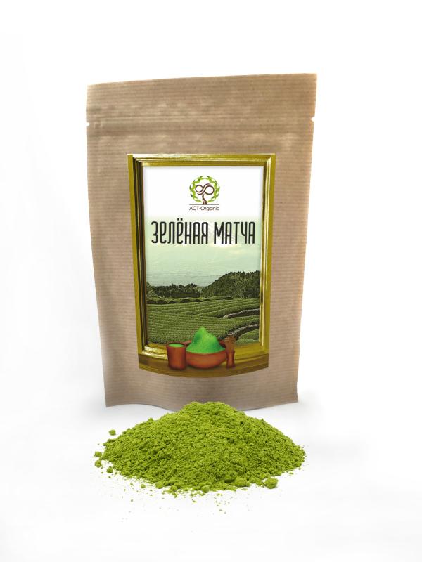 

Зеленый чай Матча из Японии ACT-Organic (100 г)