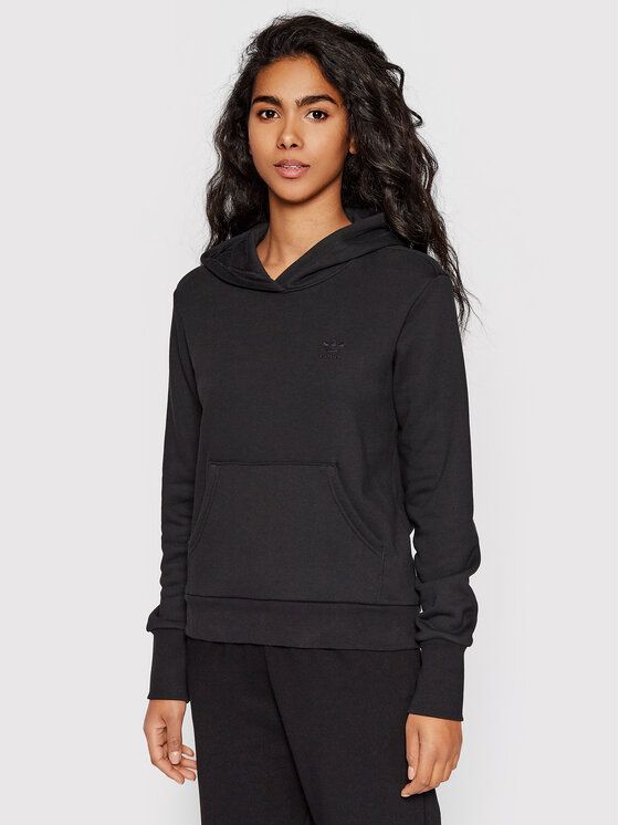 

Худи женское Adidas 0000209421507 черное 42 EU, Черный, 0000209421507