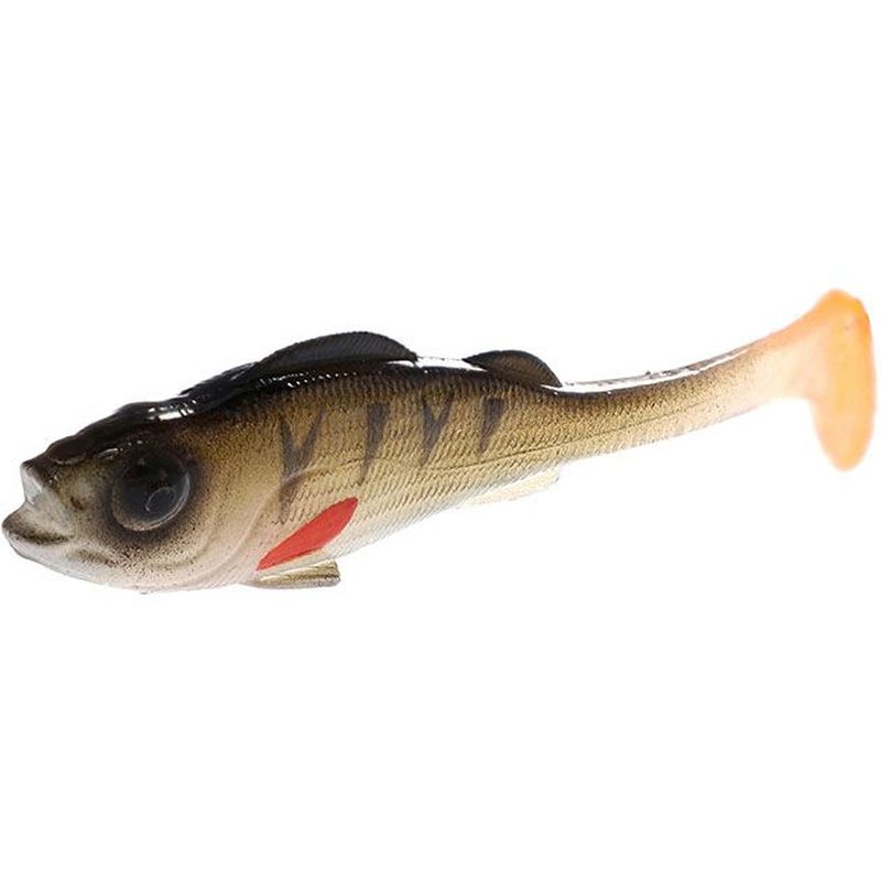 

Виброхвост Mikado REAL FISH 6.5 см (6 шт.), Серый, Real fish