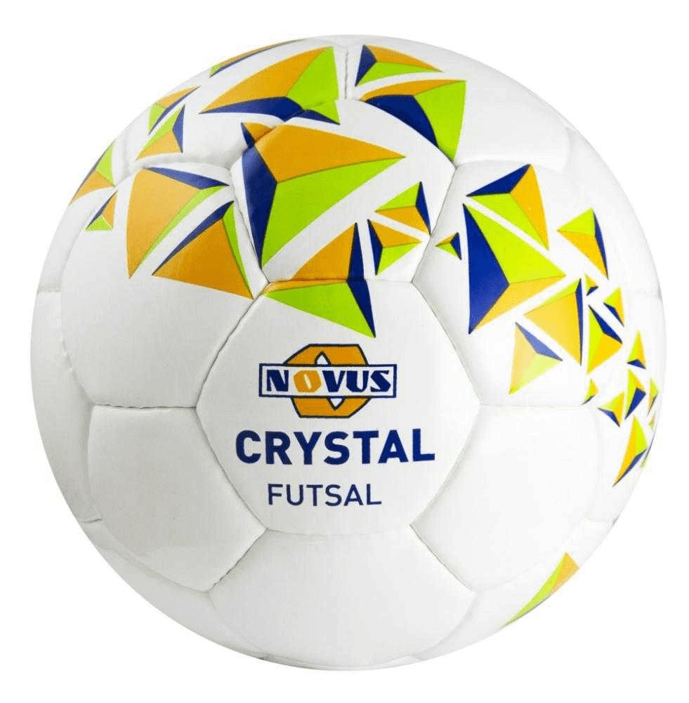 

Футзальный мяч Novus Crystal Futsal №4 белый/оранжевый/синий, Crystal Futsal