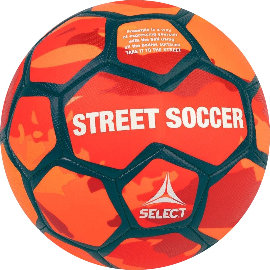 

Футбольный мяч Select Street Soccer №4,5 orange, Street Soccer