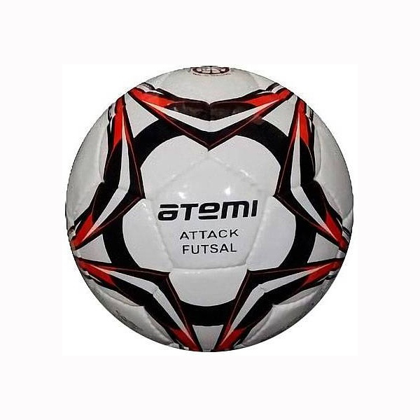 

Футбольный мяч Atemi Attack Futsal №4 white/red/black, Attack Futsal