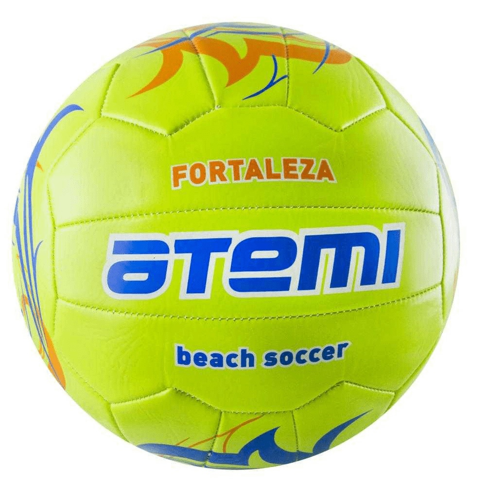 

Футбольный мяч Atemi Fortaleza №5 light green/orange/blue, Fortaleza