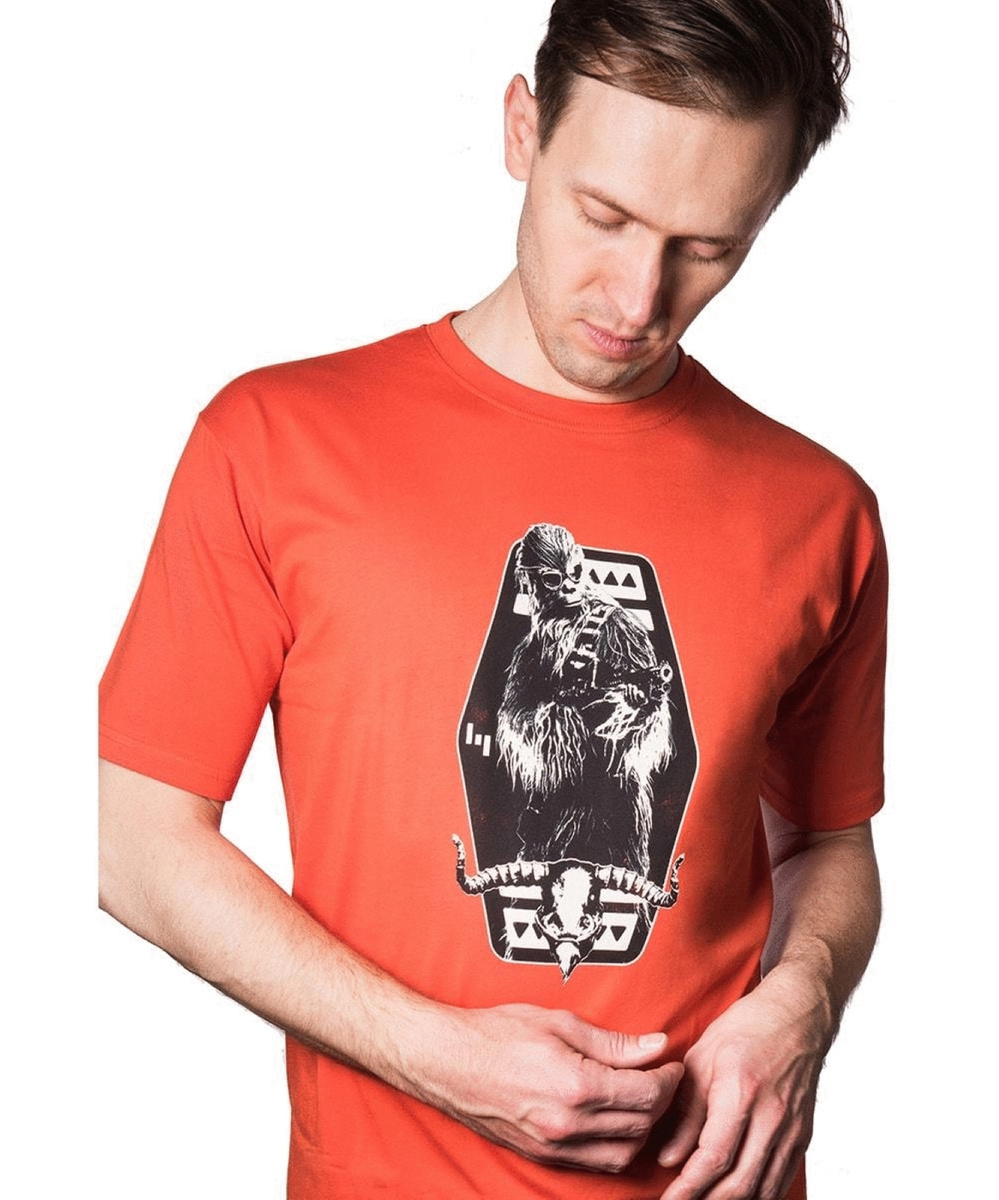 

Футболка мужская Good Loot Wookie красная XL, Wookie