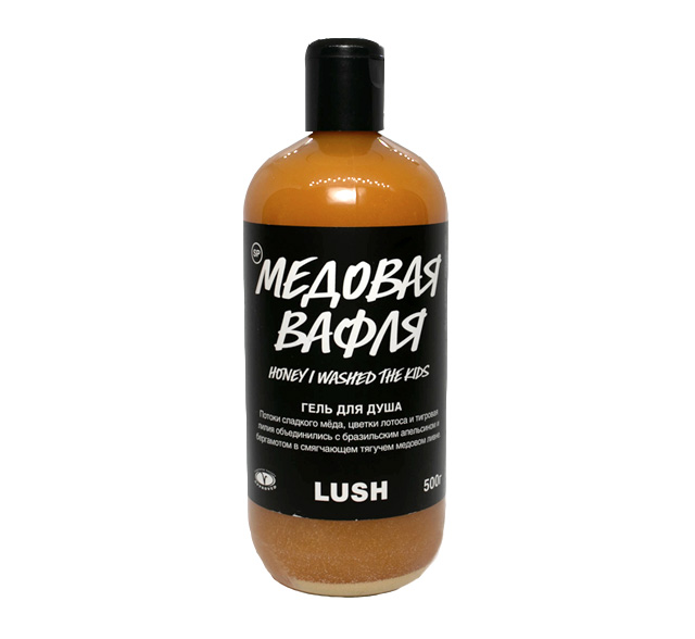 фото Гель для душа lush honey i washed the kids/медовая вафля 500г