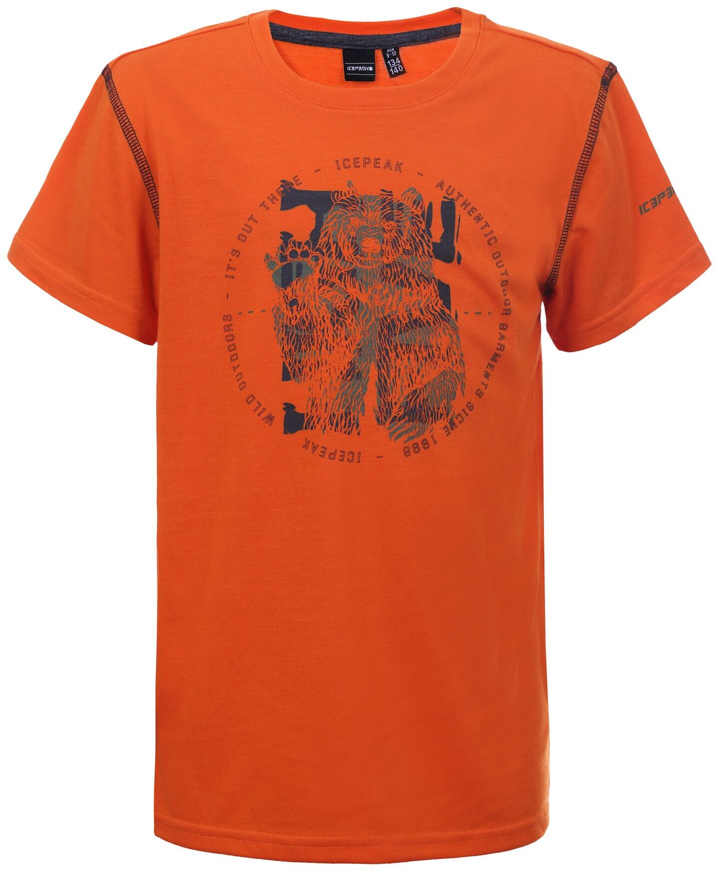 

Футболка Для Активного Отдыха Icepeak 2020 Keene Jr Burned Orange (Рост:140), Keene Jr