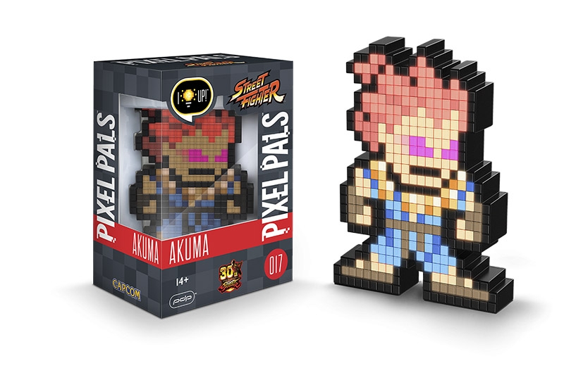 фото Фигурка pdp pixel pals street fighter: akuma