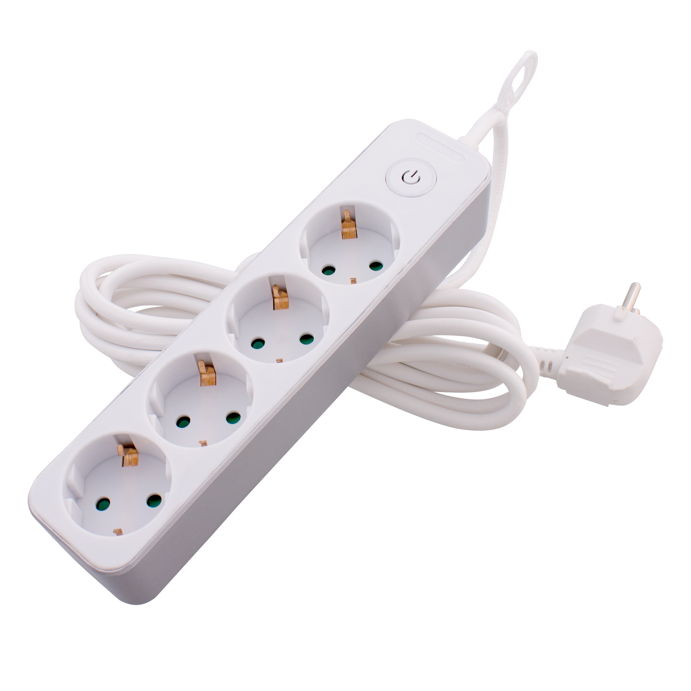 фото Удлинитель старт comfort s 3x1 zd, 3 розетки, 1,5 м, white/grey