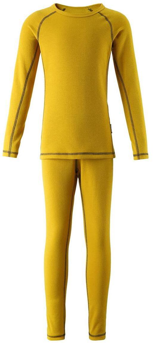 фото Комплект термобелья reima 2019-20 thermal set, lani dark yellow (рост:140)