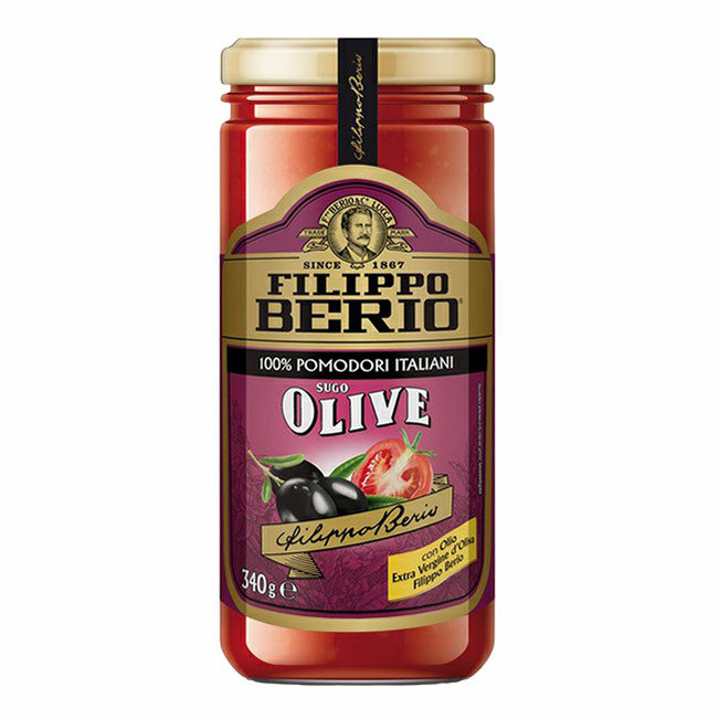 Соус Filippo Berio Томатный с оливками 340 г